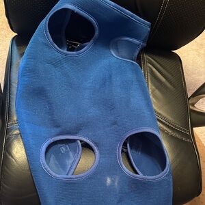 Blue Mesh Pet Harness Vest